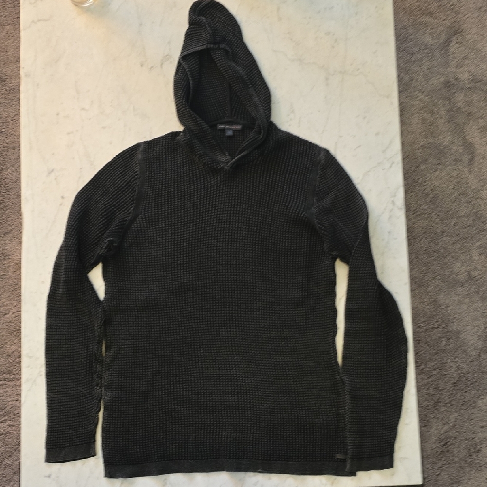 John Varvatos Black Casual Sweater
